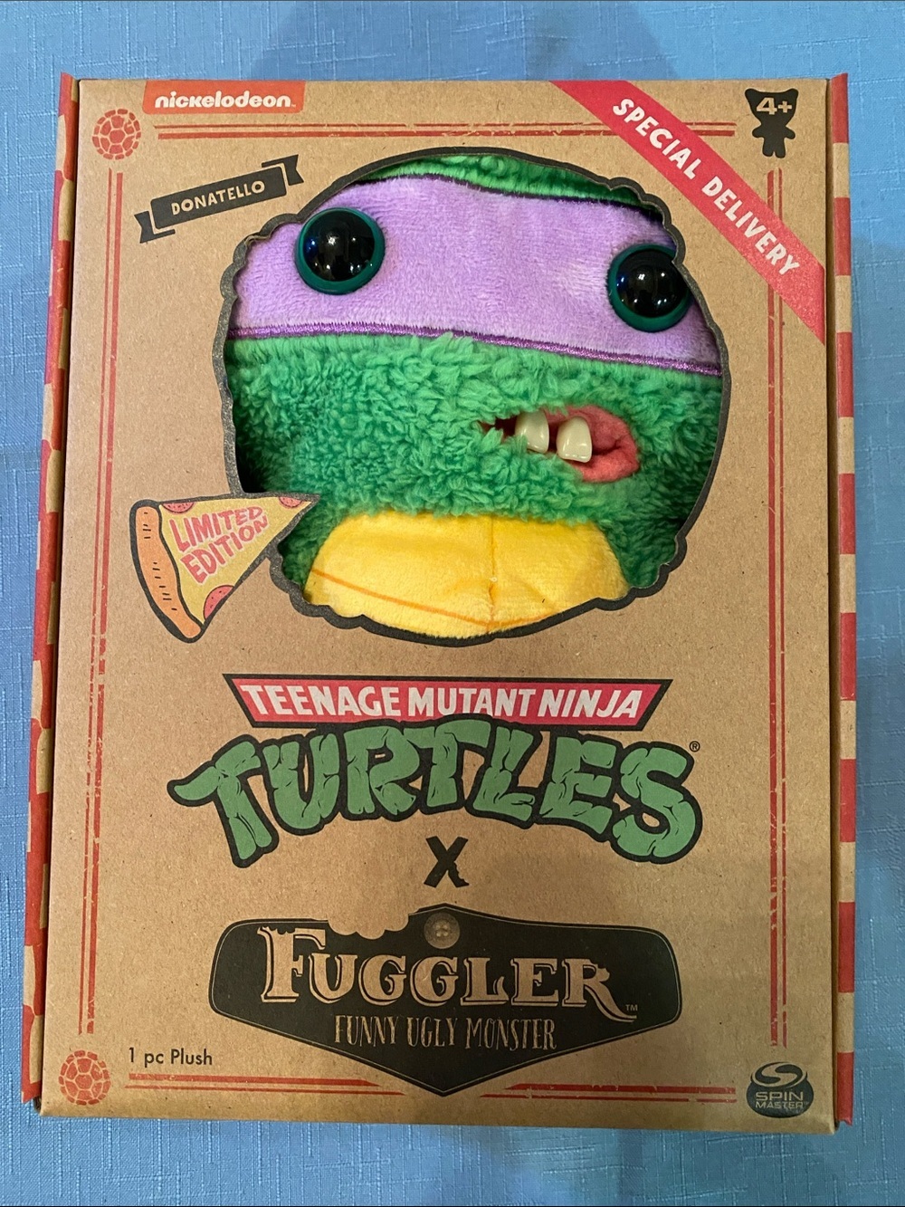 NEW Limited Edition Nickelodeon Teenage Mutant Ninja Turtles Donatello Fuggler